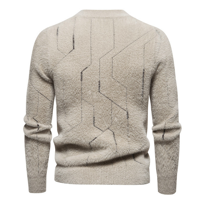 Autumn And Winter Round Neck Sweater Boy's Undershirt - Sophinity