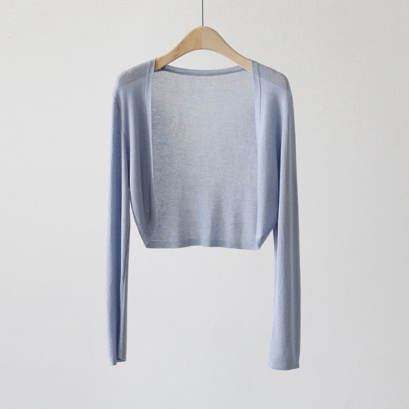 Women's Summer Shawl Thin Waistcoat Smock Top - Sophinity