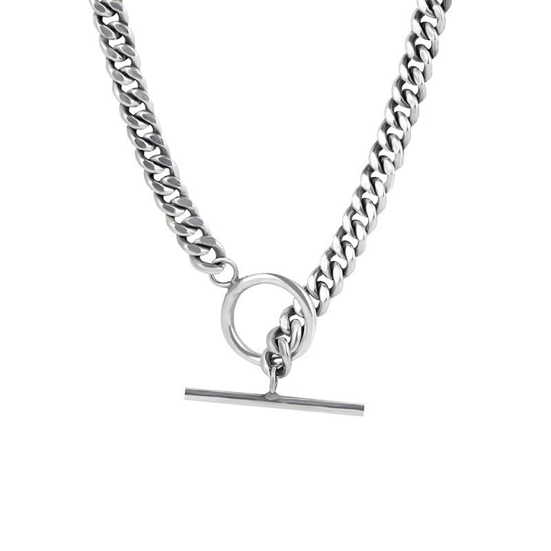 Necklace For Women Ins Hip Hop 925 Sterling Silver European And American Entry Lux Niche Personality - Sophinity