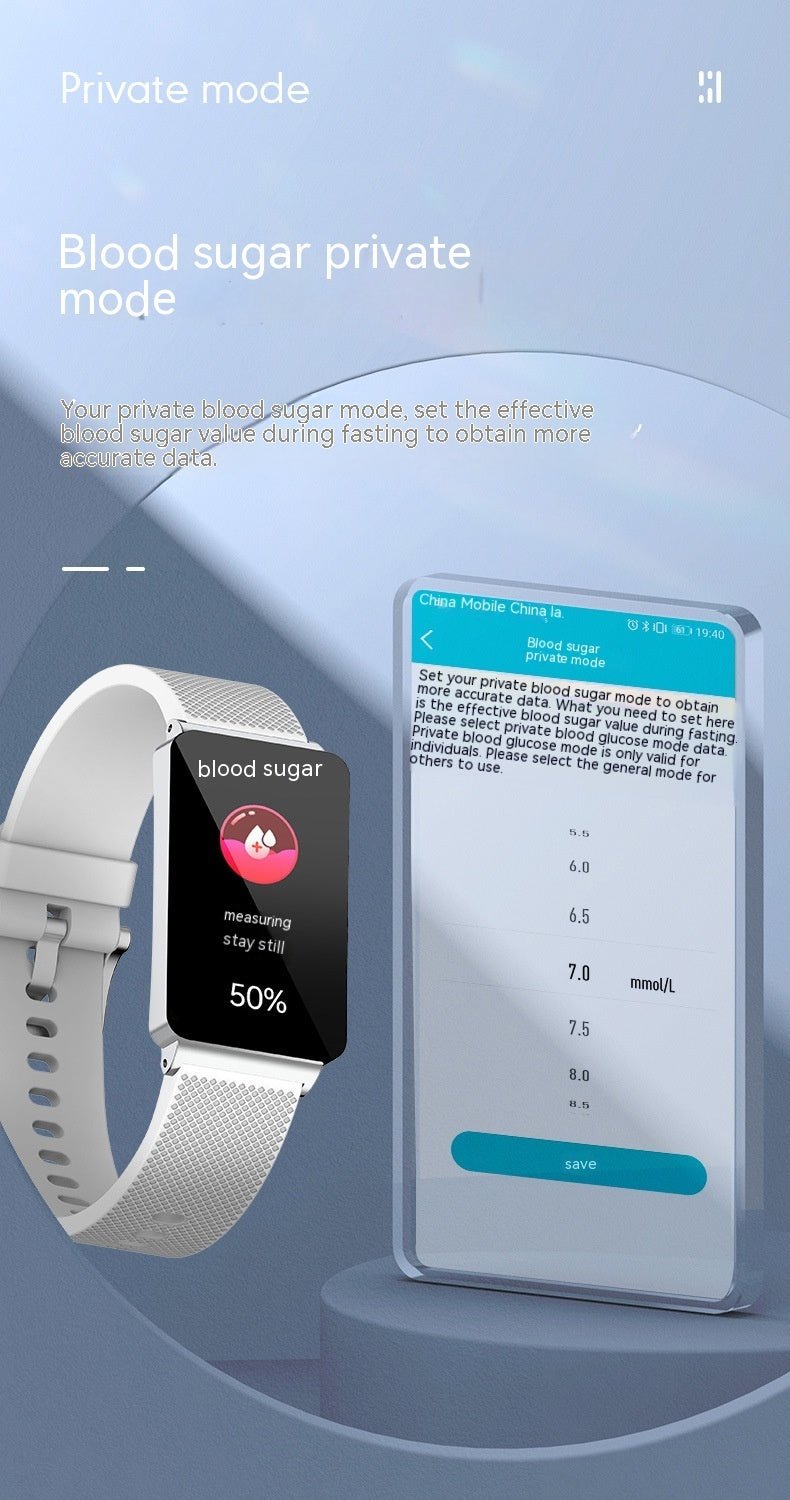 Smart Watch Blood Oxygen Body Temperature Sleep Monitoring Health Smart Bracelet - Sophinity