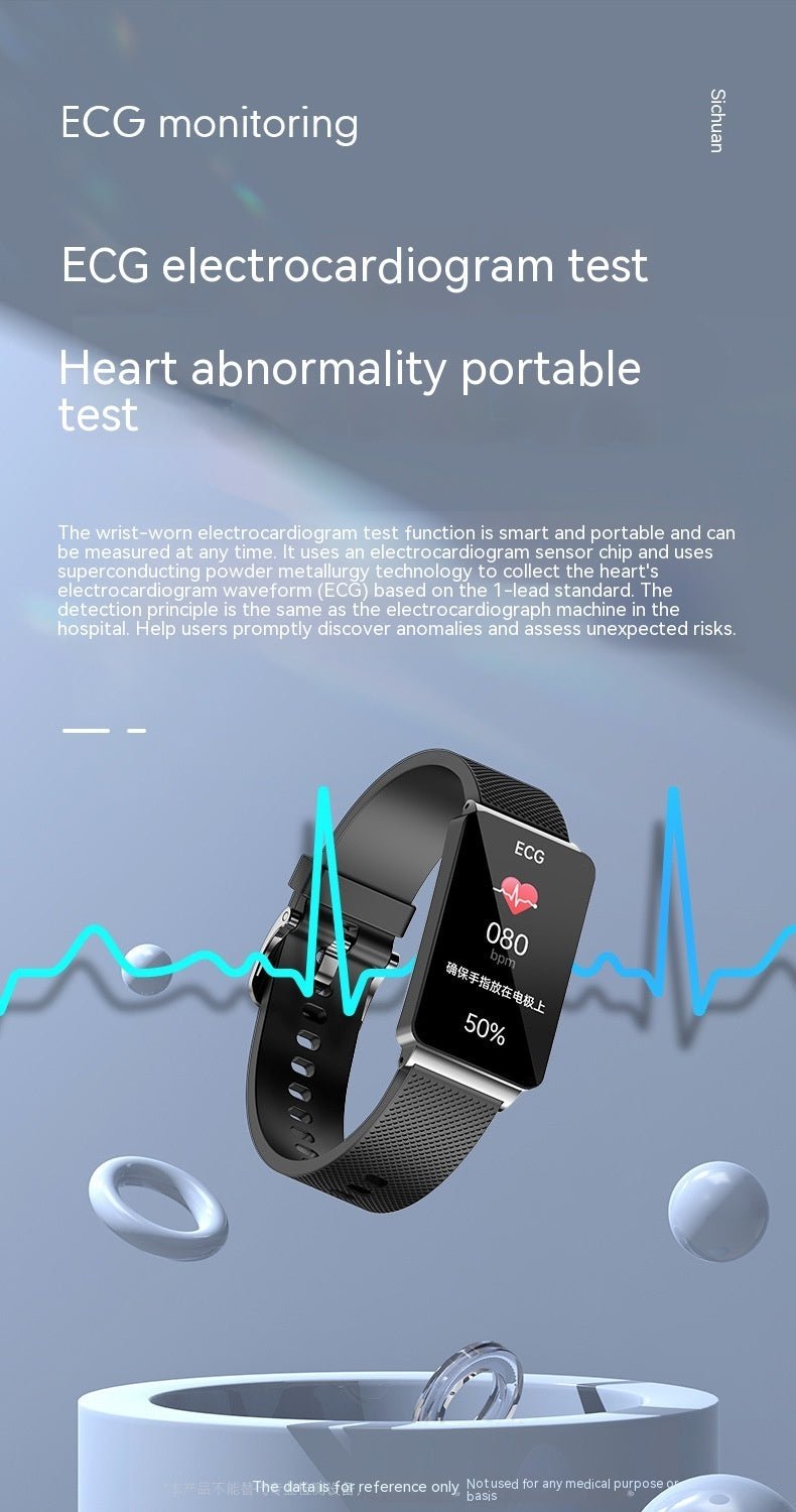 Smart Watch Blood Oxygen Body Temperature Sleep Monitoring Health Smart Bracelet - Sophinity