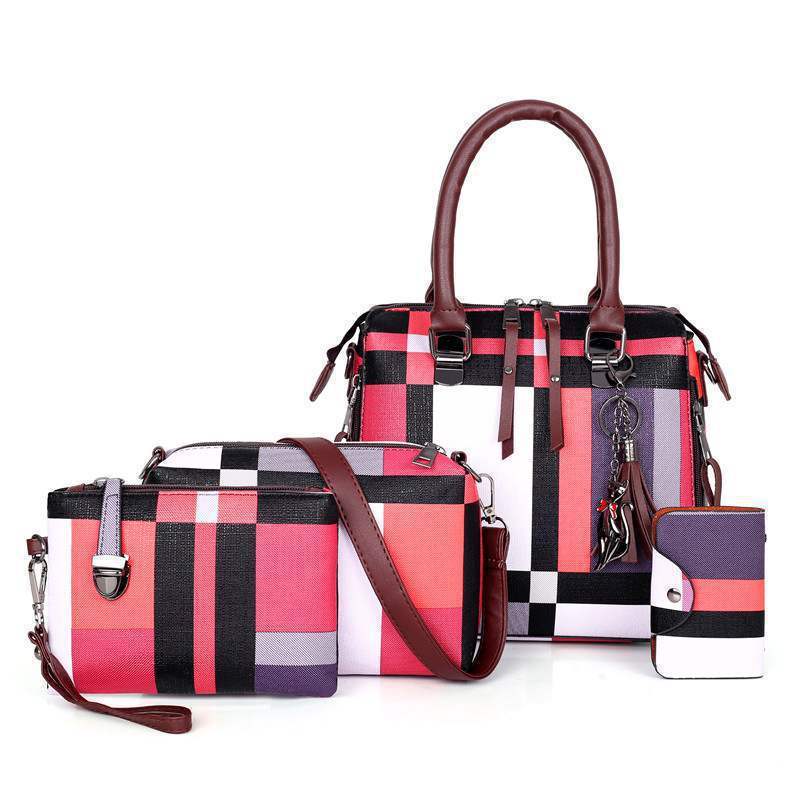 New Luxury Handbags Plaid Women Bags Designer - Sophinity
