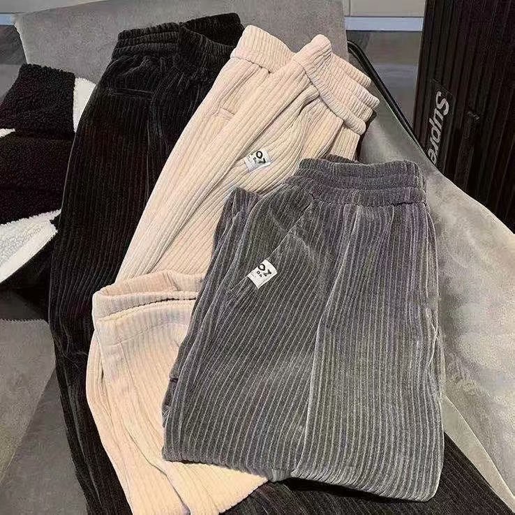 Men's Fashion Casual Corduroy Straight Pants - Sophinity
