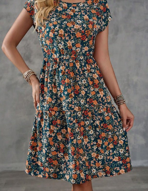 Emery Rose Waist Holiday Dress For Women - Sophinity