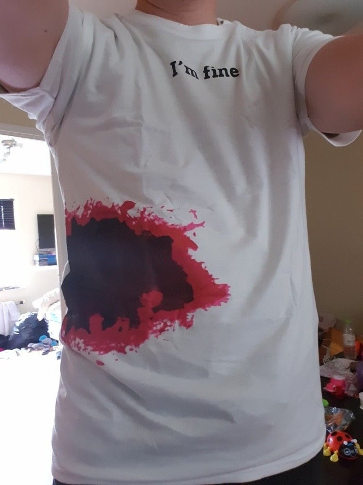 Imfine Round neck short sleeve T-shirt - Sophinity