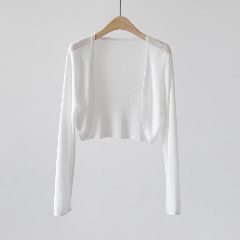 Women's Summer Shawl Thin Waistcoat Smock Top - Sophinity