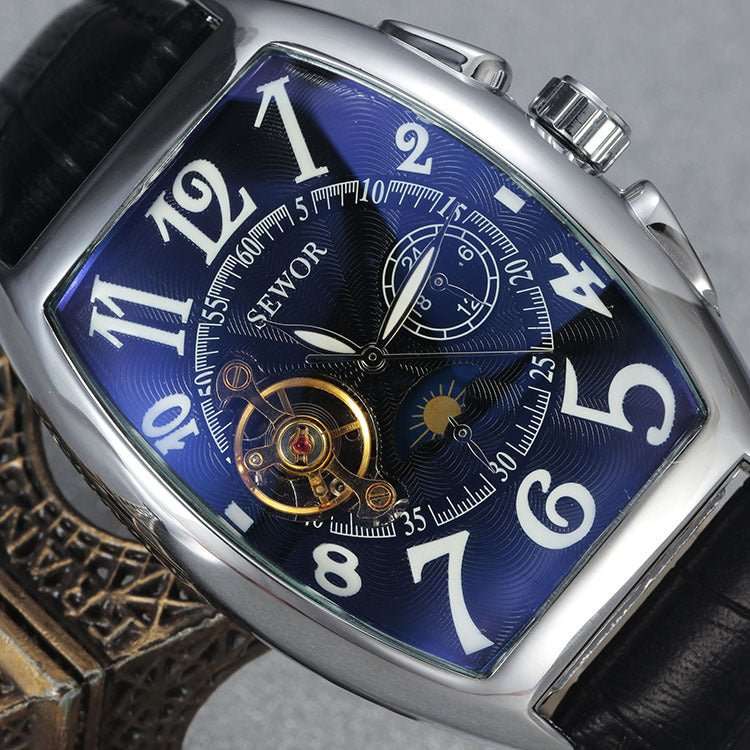 Si SEWOR Men Mechanical Watches Tourbillon Watch The Stars Through The End Of Full Automatic Mechanical Watches - Sophinity