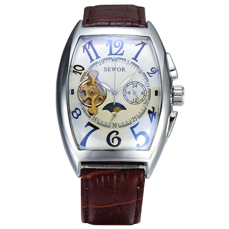 Si SEWOR Men Mechanical Watches Tourbillon Watch The Stars Through The End Of Full Automatic Mechanical Watches - Sophinity