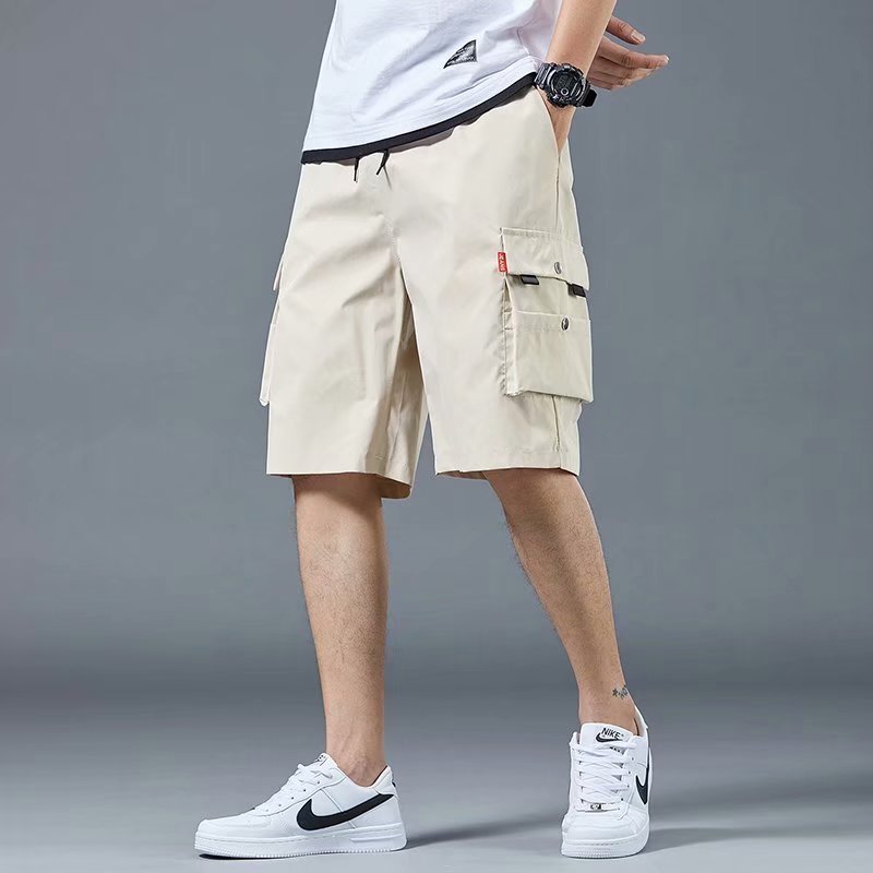 Korean Style Loose Multi - pocket Cargo Pants - Sophinity