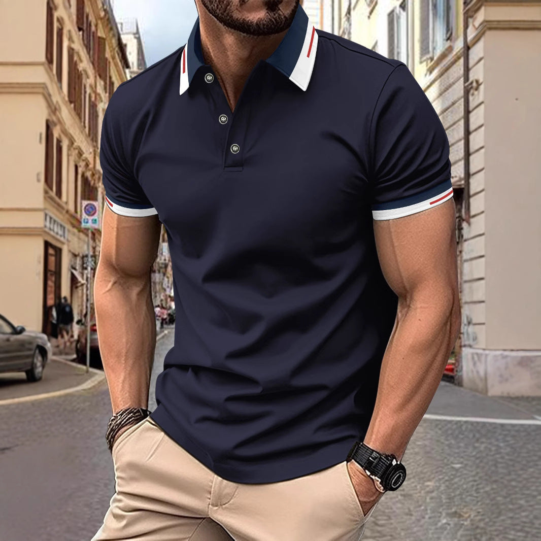 Button Men's Casual Polo Shirt - Sophinity