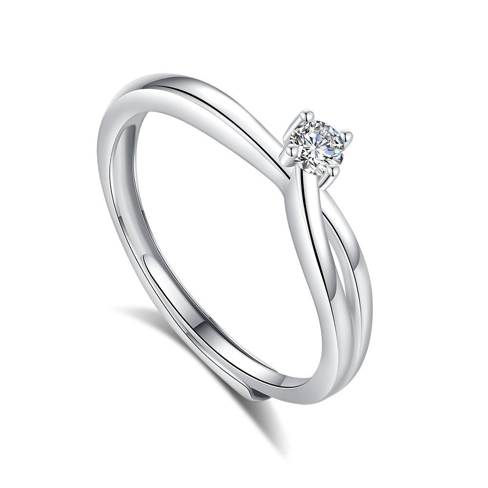 Meteor Galaxy Couple Ring For Men And Women - Sophinity