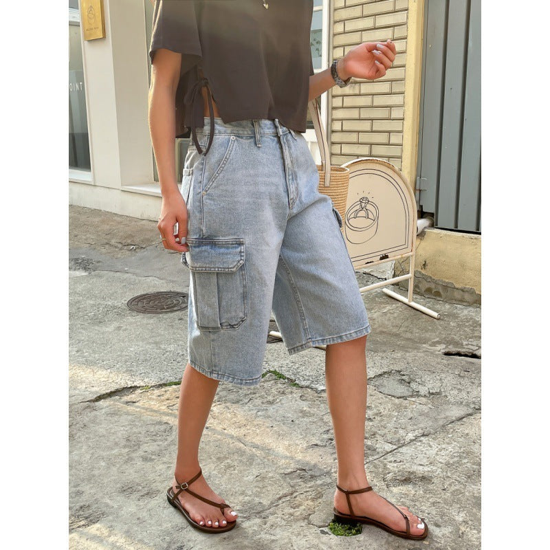 Cool And Chic Casual Denim Overalls - Sophinity