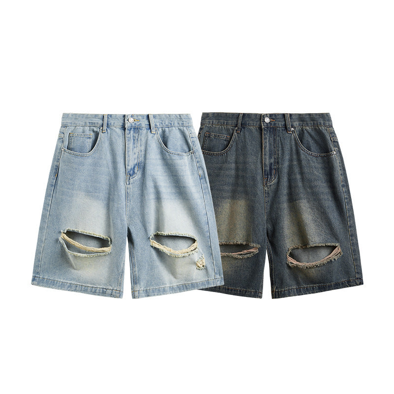 Men's Clothing Loose Street Retro Style Personality Shorts - Sophinity