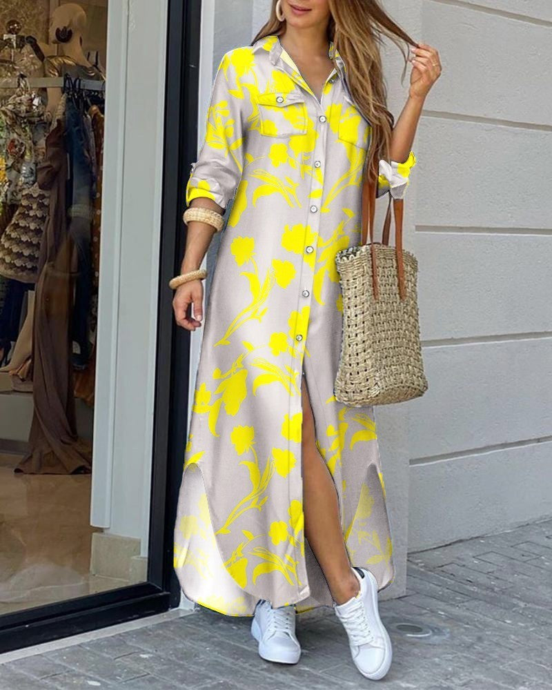 Loose Casual Long Dress For Women - Sophinity