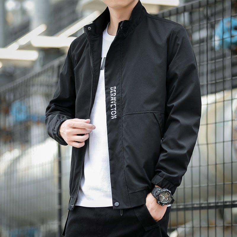 Casual Jacket Men Baseball Uniform Trendy Top Clothes - Sophinity