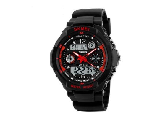 Watch double display outdoor mountaineering multi - function watch student table creative watch - Sophinity