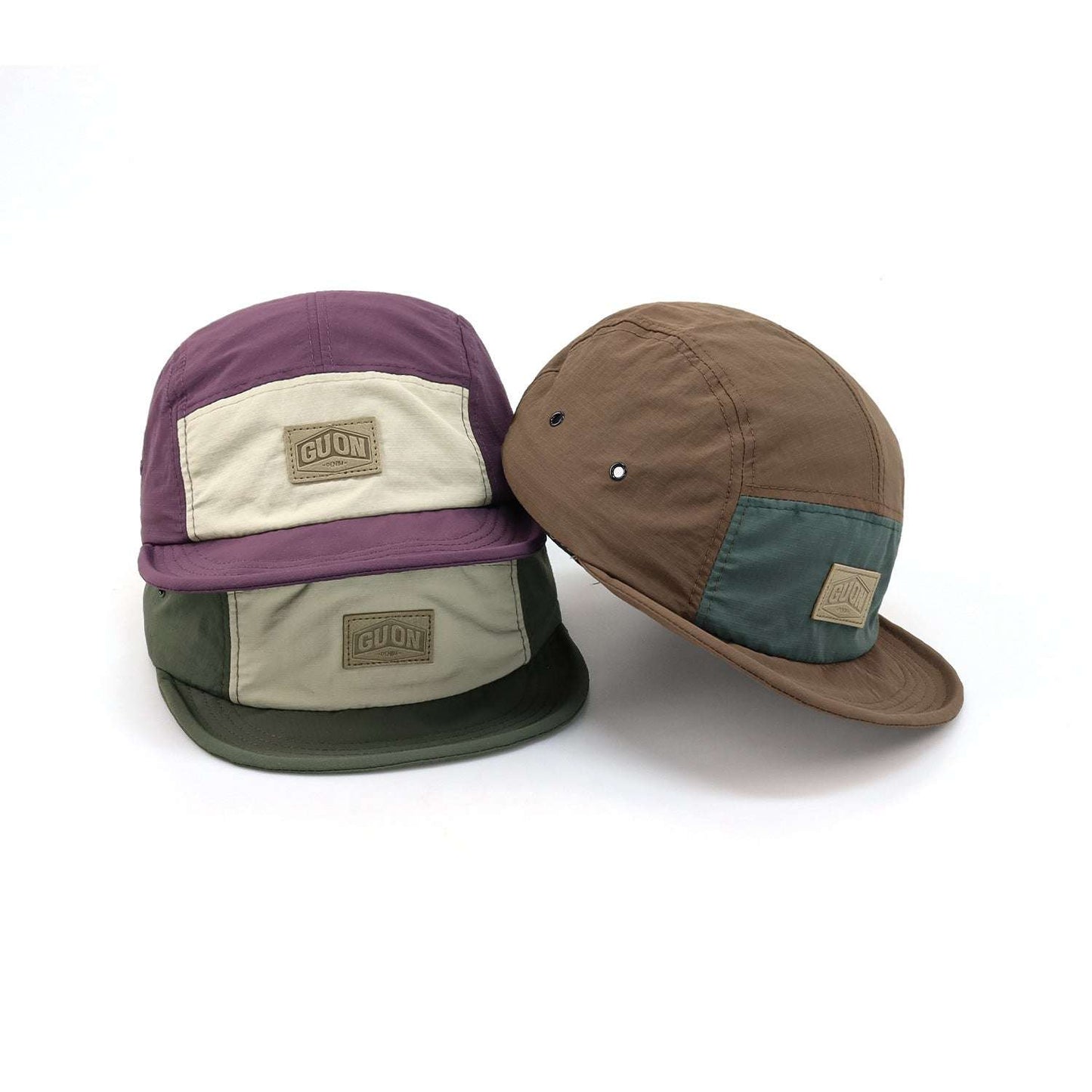 Retro Color Matching Outdoor Four Seasons Soft Brim Baseball Cap - Sophinity