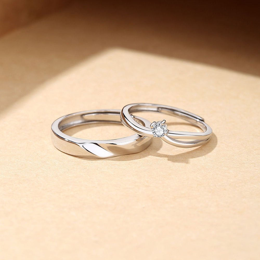 Meteor Galaxy Couple Ring For Men And Women - Sophinity