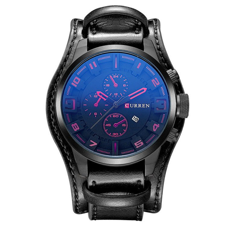 CURREN/Karen 8225 Men's Large Belt Sports Watch - Sophinity