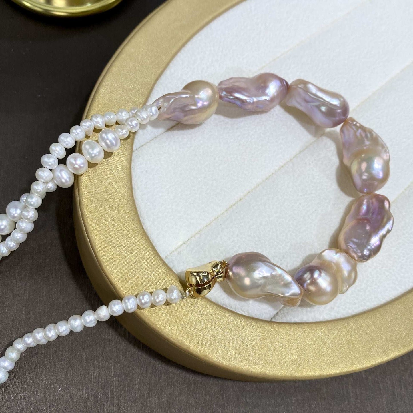 Long Autumn And Winter Natural Baroque Pearl Necklace For Women - Sophinity