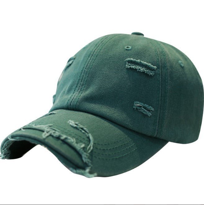 Men's Old Hip Hop Ripped Baseball Hat - Sophinity
