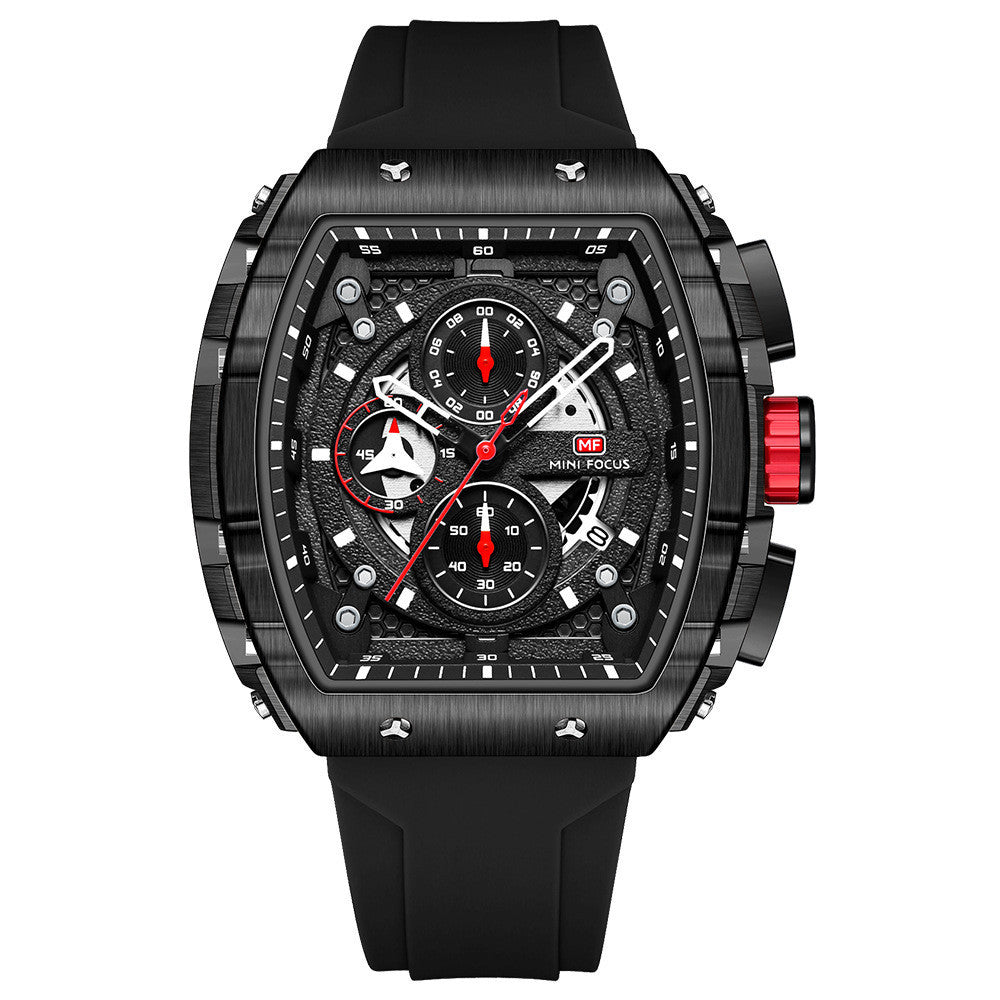 Outdoor Style Tonneau Men's Watch - Sophinity