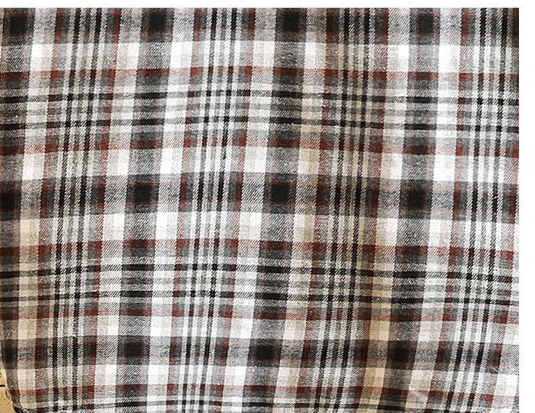 Men's Checked Long - sleeved Shirt School Suit - Sophinity