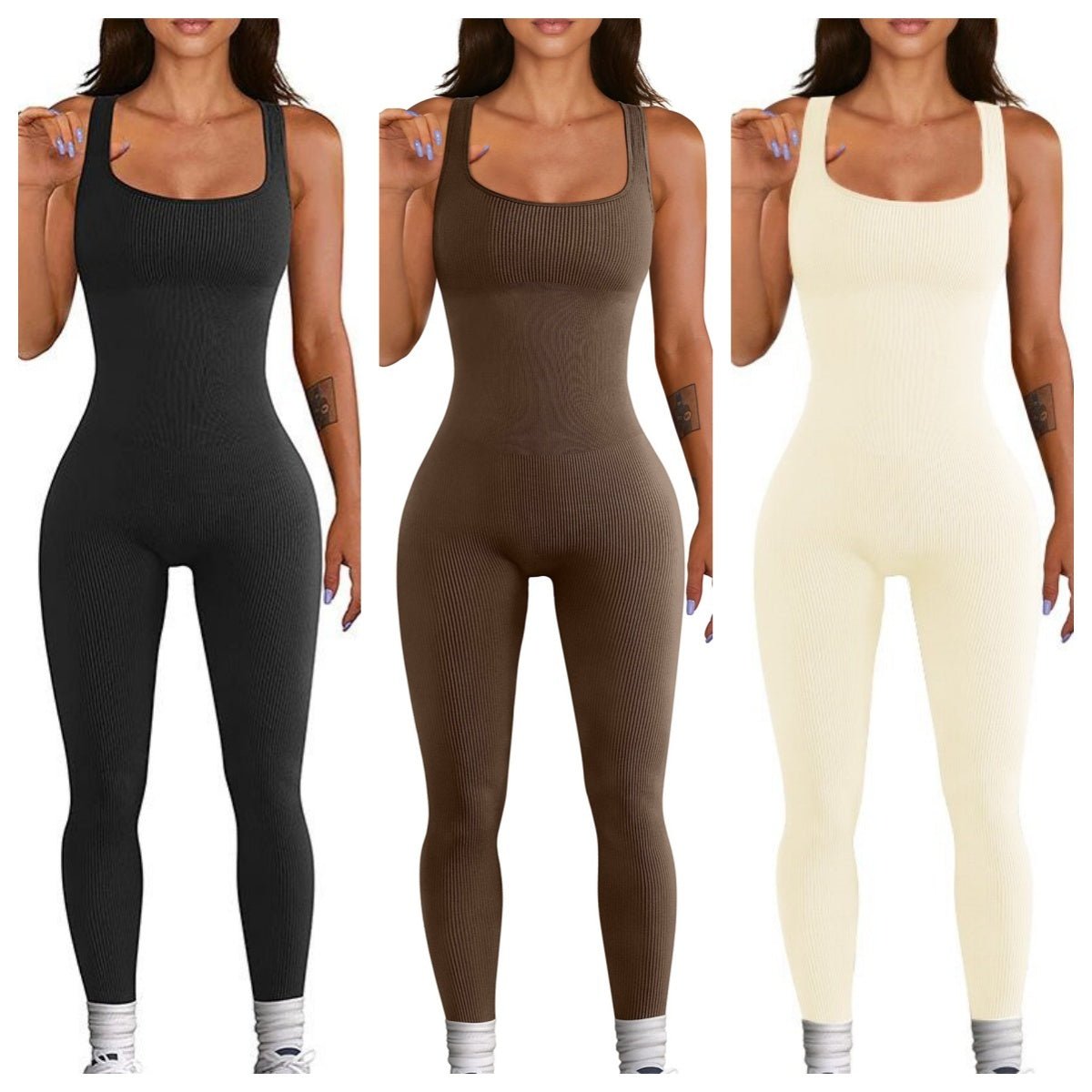Women's Suspender Tank Top Tights - Sophinity