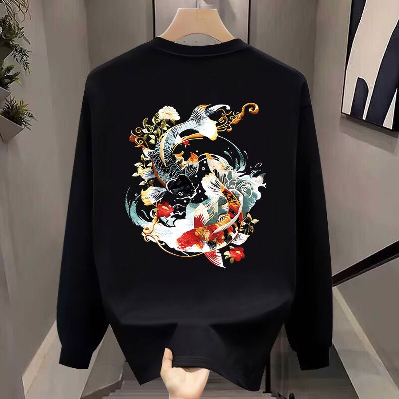 Men's Cotton Trendy Long Sleeve T-shirt - Sophinity