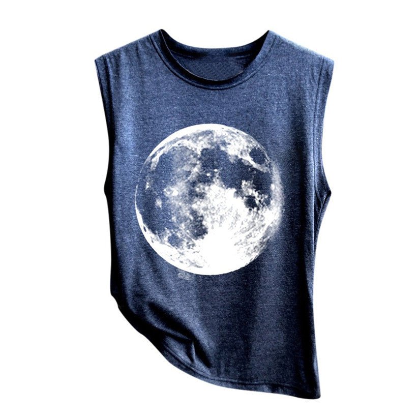 Earth print vest - Sophinity