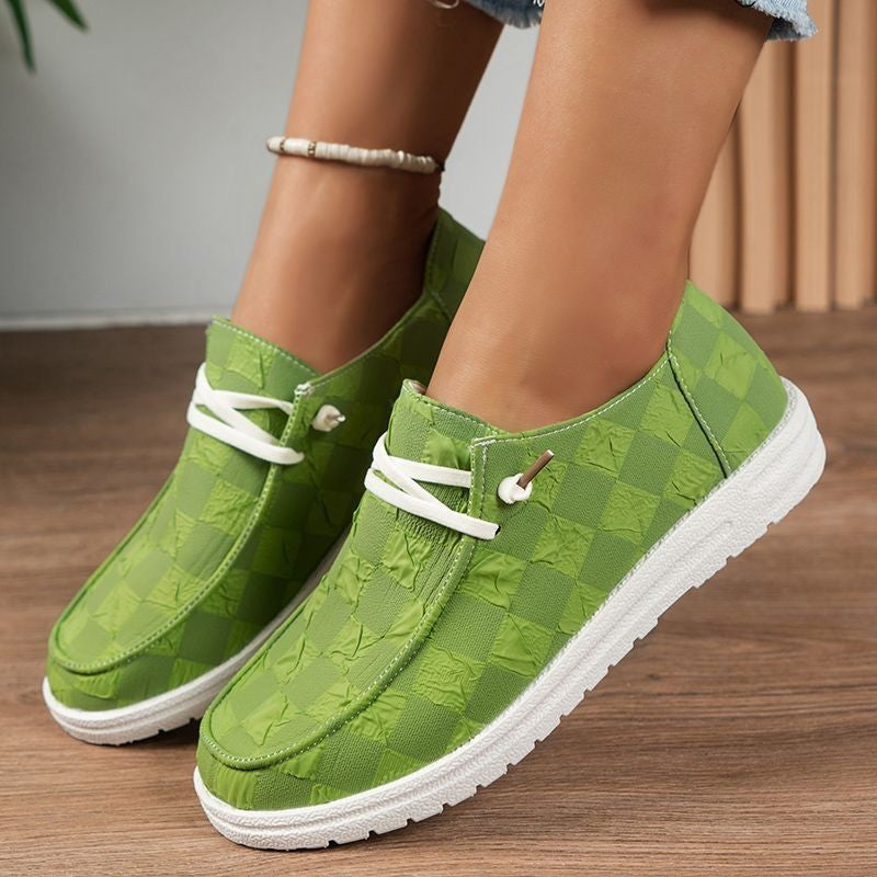 Printed Colorful Export Flat Casual Women's Shoes - Sophinity