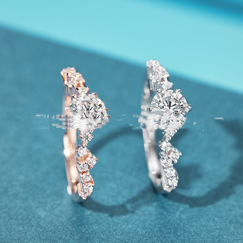 925 Silver Shining Galaxy Diamond Ring For Women - Sophinity