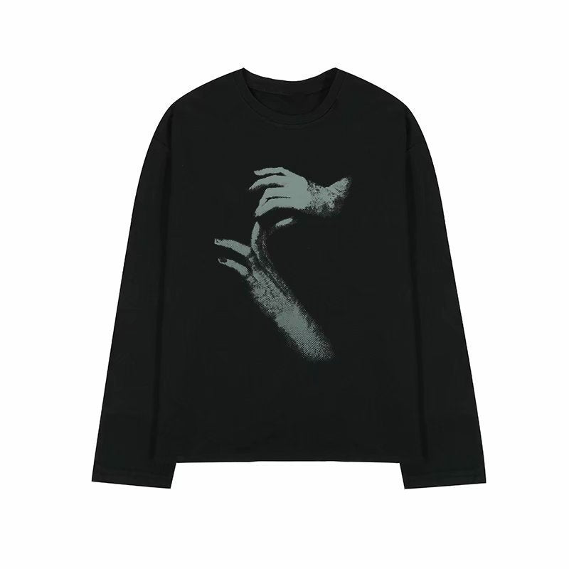 Loose Autumn Men's Bottoming Shirt Couple Outfit - Sophinity