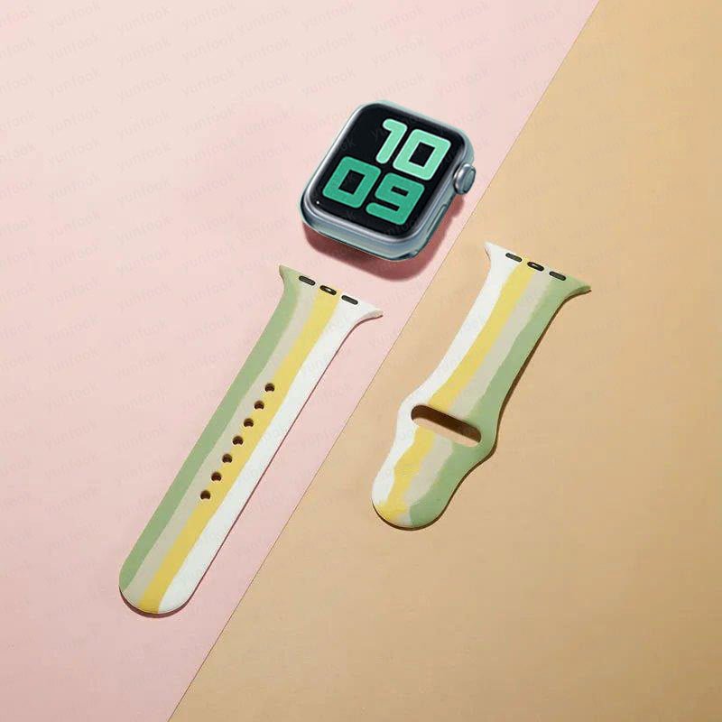Simple And Creative Colorful Silicone Replacement Strap - Sophinity