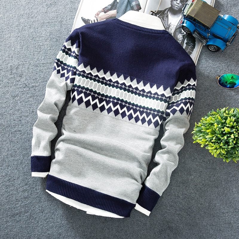 Autumn and winter new round neck pullover sweater sweater - Sophinity