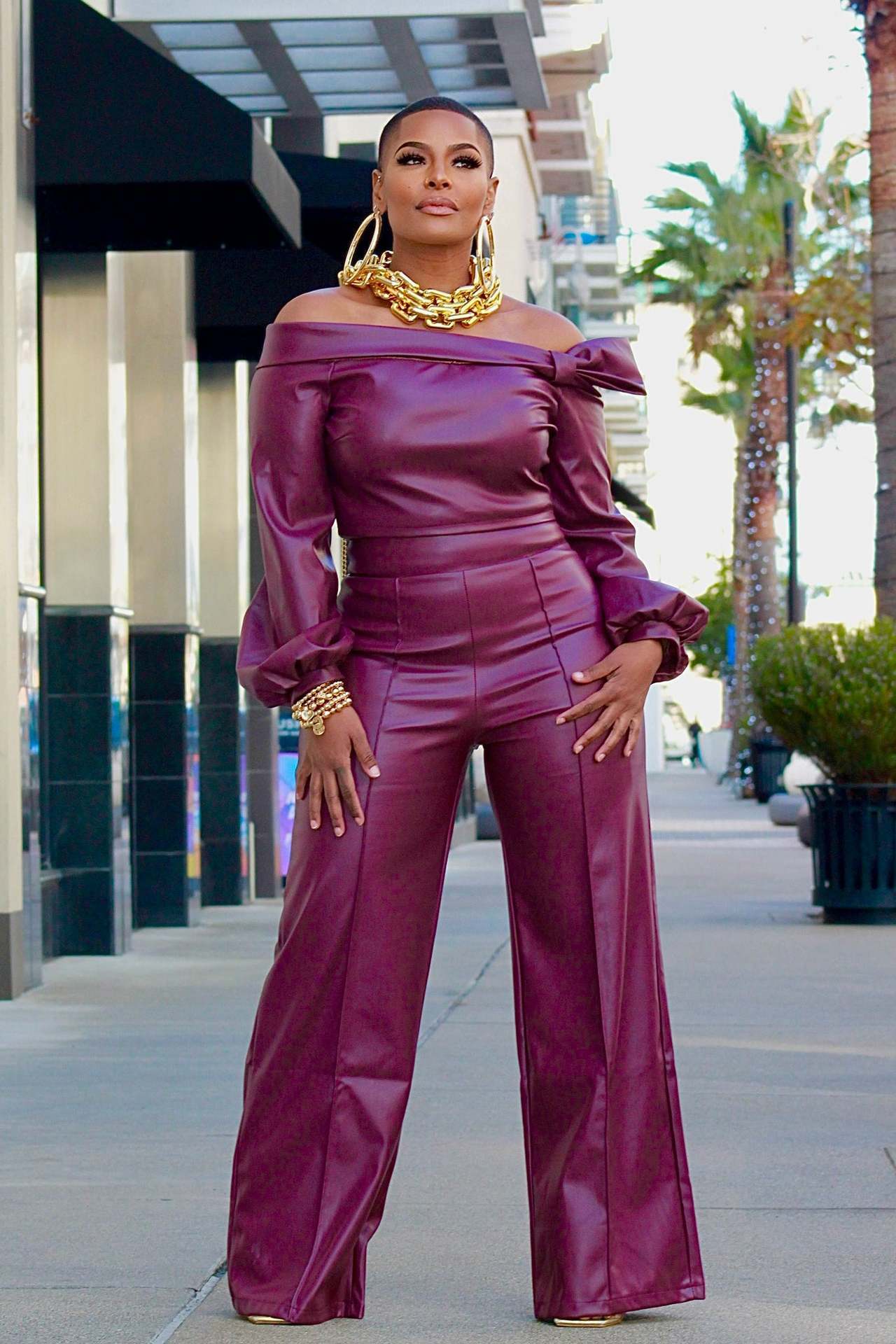 Personality Fashion Leather Suit Women - Sophinity