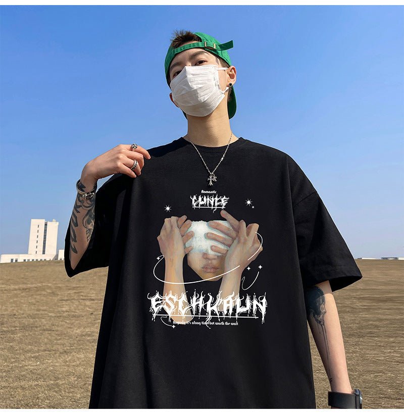 Casual Cotton Men's Short - sleeved T-shirt - Sophinity