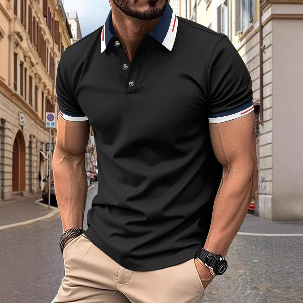 Button Men's Casual Polo Shirt - Sophinity