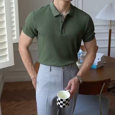 Men's Top Summer Thin Breathable White Short Sleeve - Sophinity
