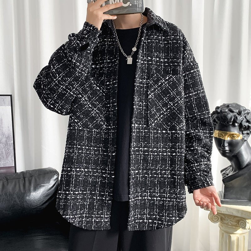 Men's Spring And Autumn Coat Personality Retro Hong Kong Style - Sophinity
