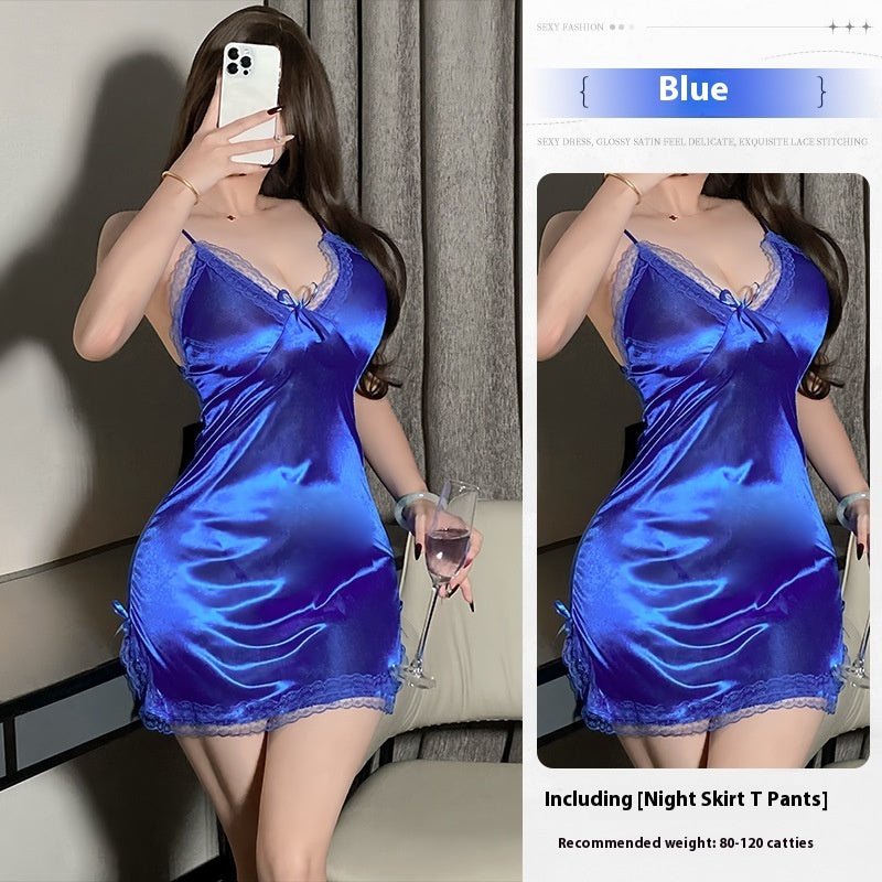 Sexy Lingerie Pure Desire Style Slip Nightdress - Sophinity