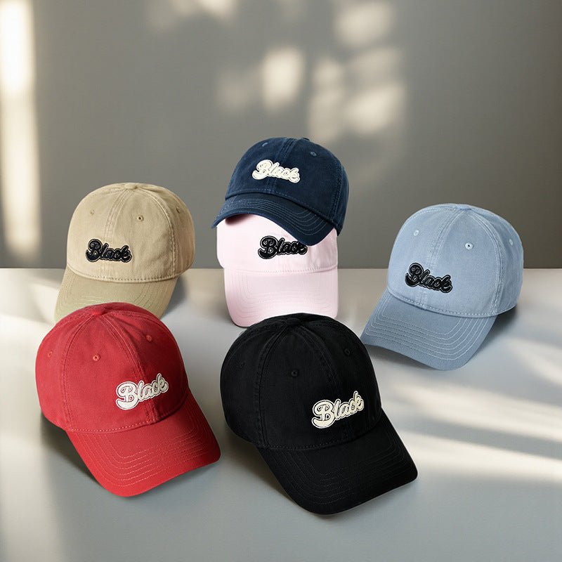 Retro American Casual Soft Top Baseball Cap - Sophinity