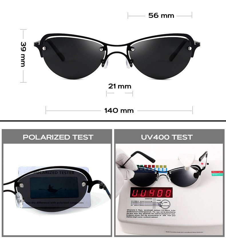 Ultra Light Frameless Sunglasses For Driving - Sophinity
