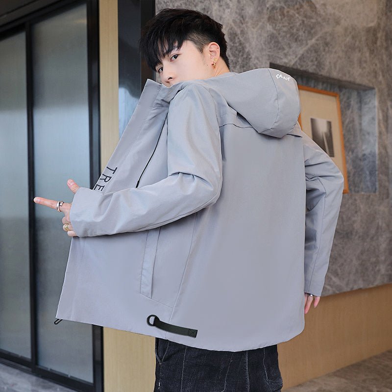Casual Jacket Men Baseball Uniform Trendy Top Clothes - Sophinity