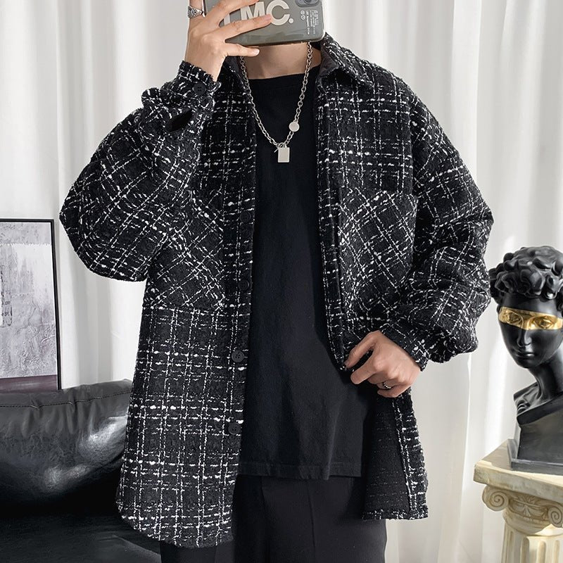 Men's Spring And Autumn Coat Personality Retro Hong Kong Style - Sophinity