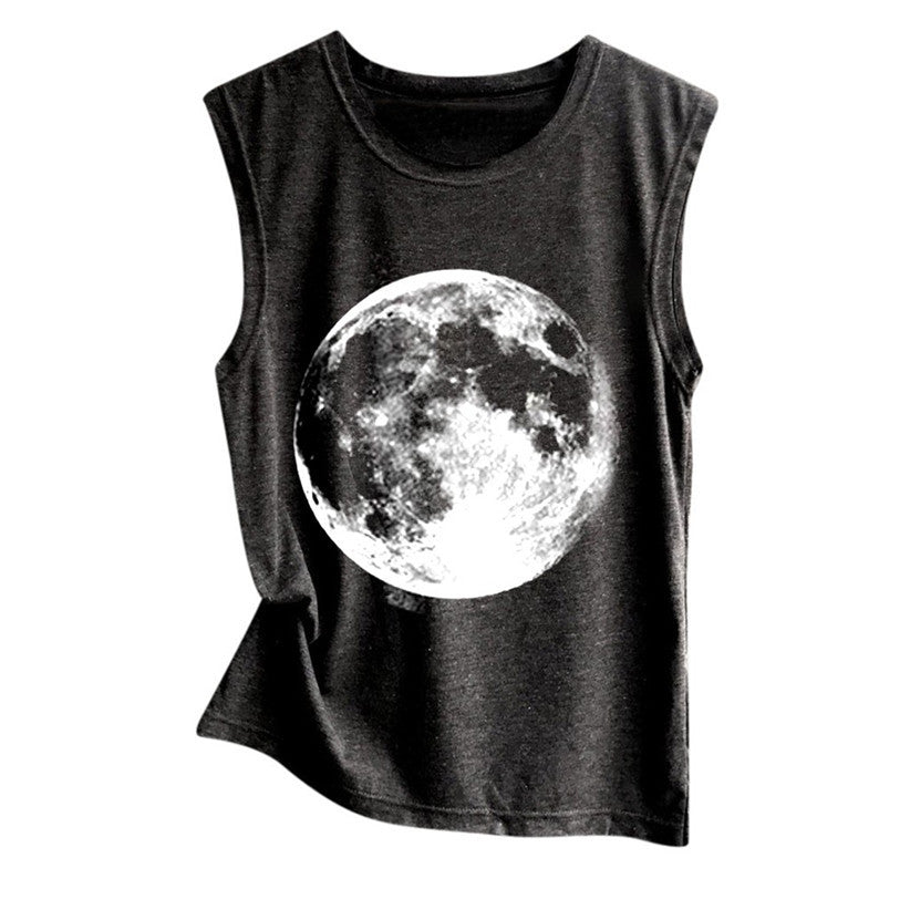 Earth print vest - Sophinity