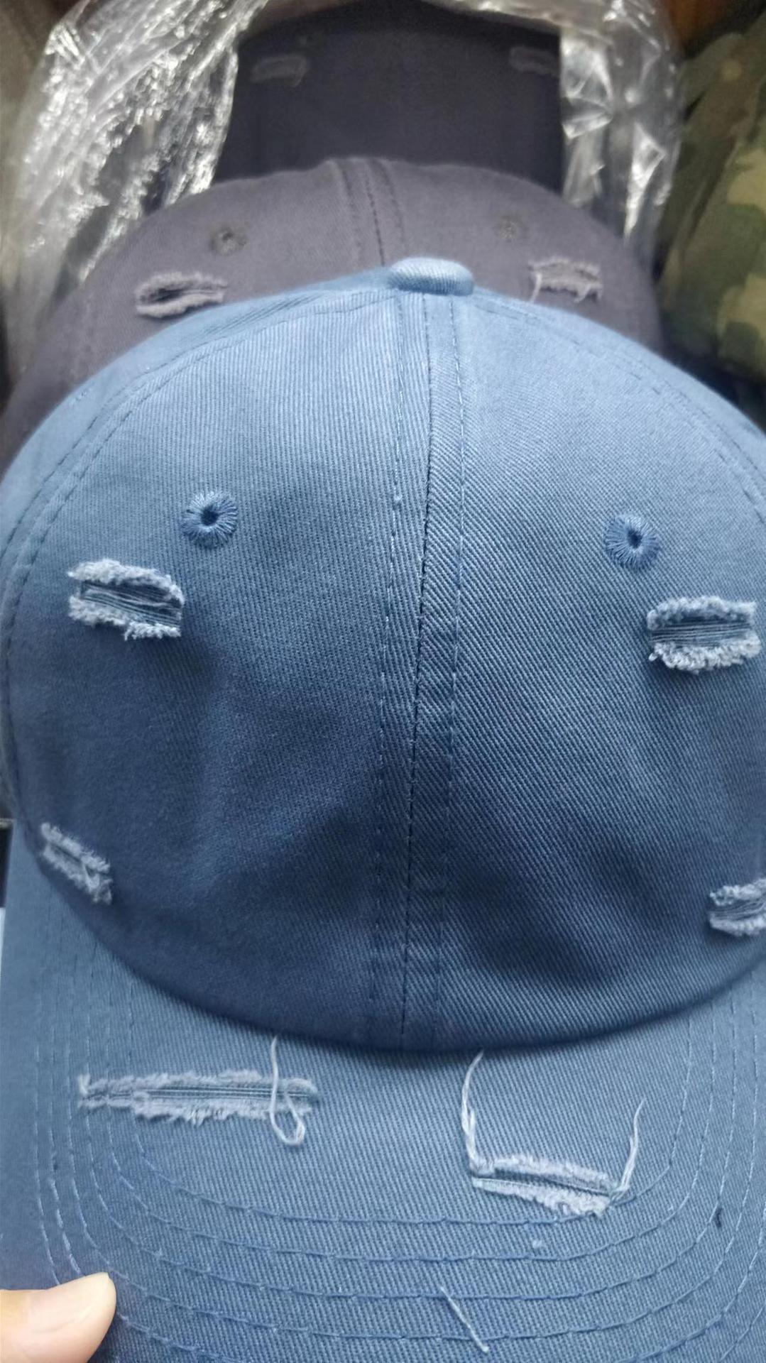 Men's Old Hip Hop Ripped Baseball Hat - Sophinity