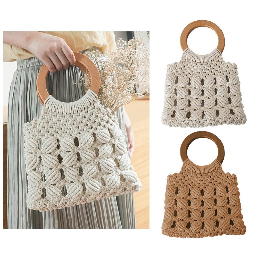 Fashion cotton rope straw women bags - Sophinity