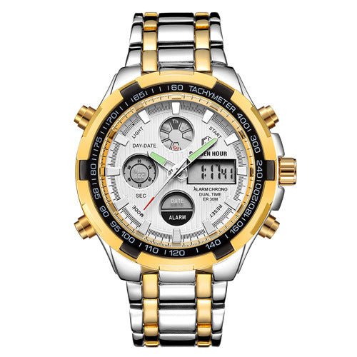 Men's Calendar Alloy Sports Multi - function Watch - Sophinity