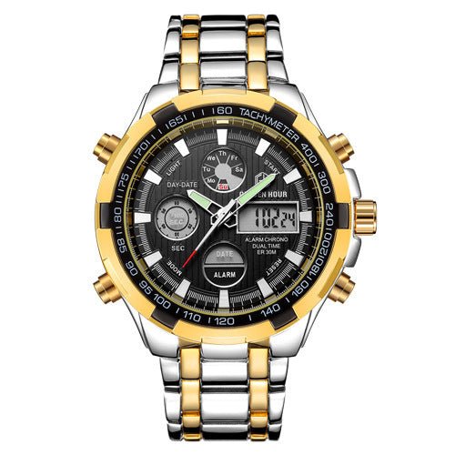 Men's Calendar Alloy Sports Multi - function Watch - Sophinity